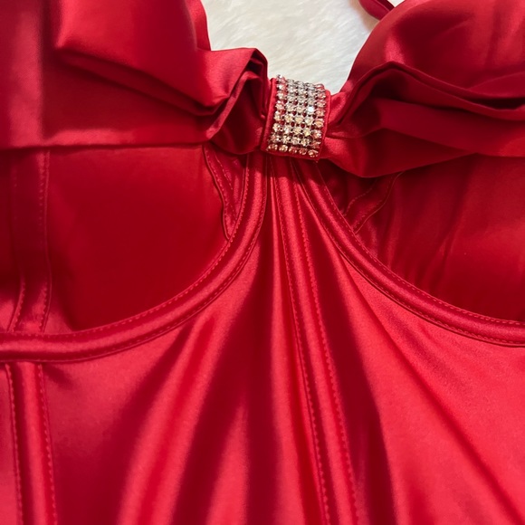 Victorias Secret Rhinestone corset set - Picture 5 of 5